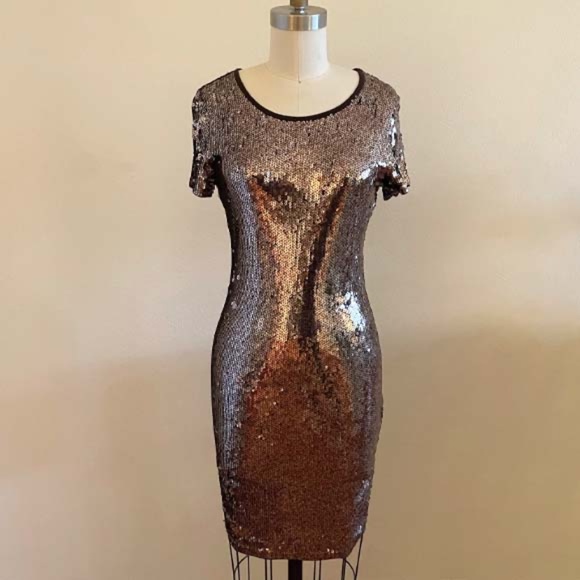 MICHAEL KORS SEQUIN DRESS NWT - Picture 1 of 8